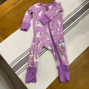 Little sleepies unicorn onesie